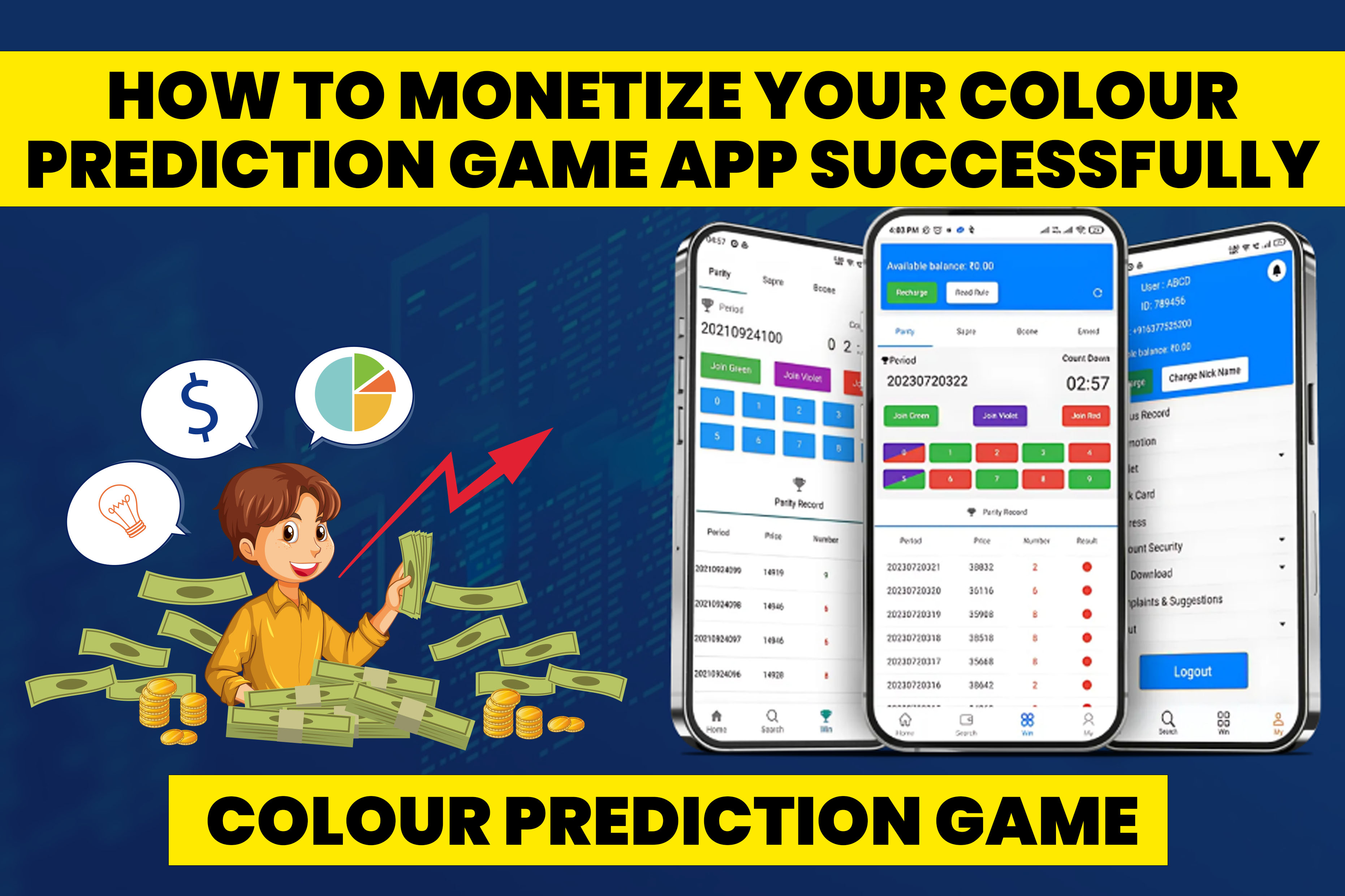 How to Monetize Your Colour Prediction Game App Successfully.