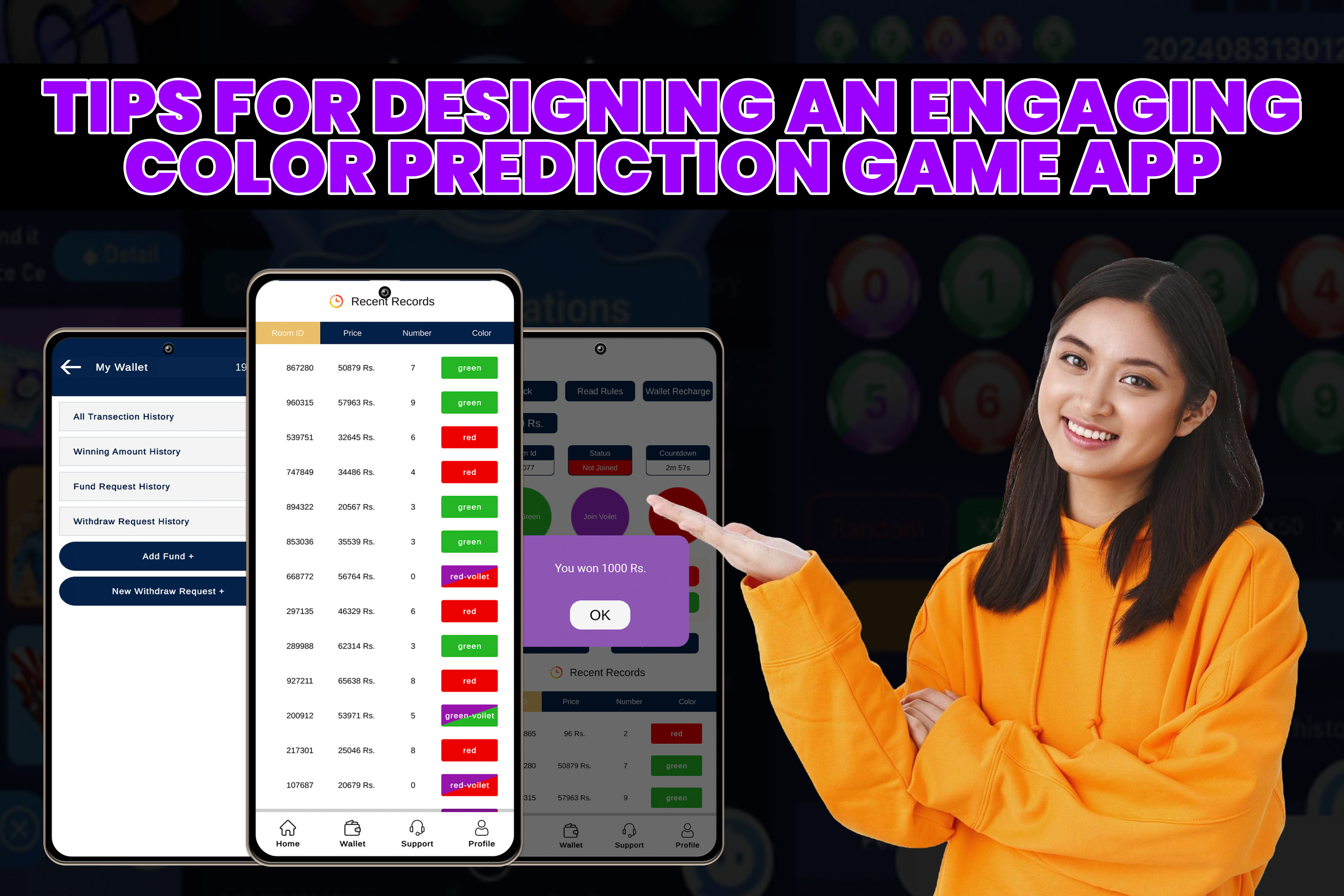 Tips for Designing an Engaging Color Prediction Game App.