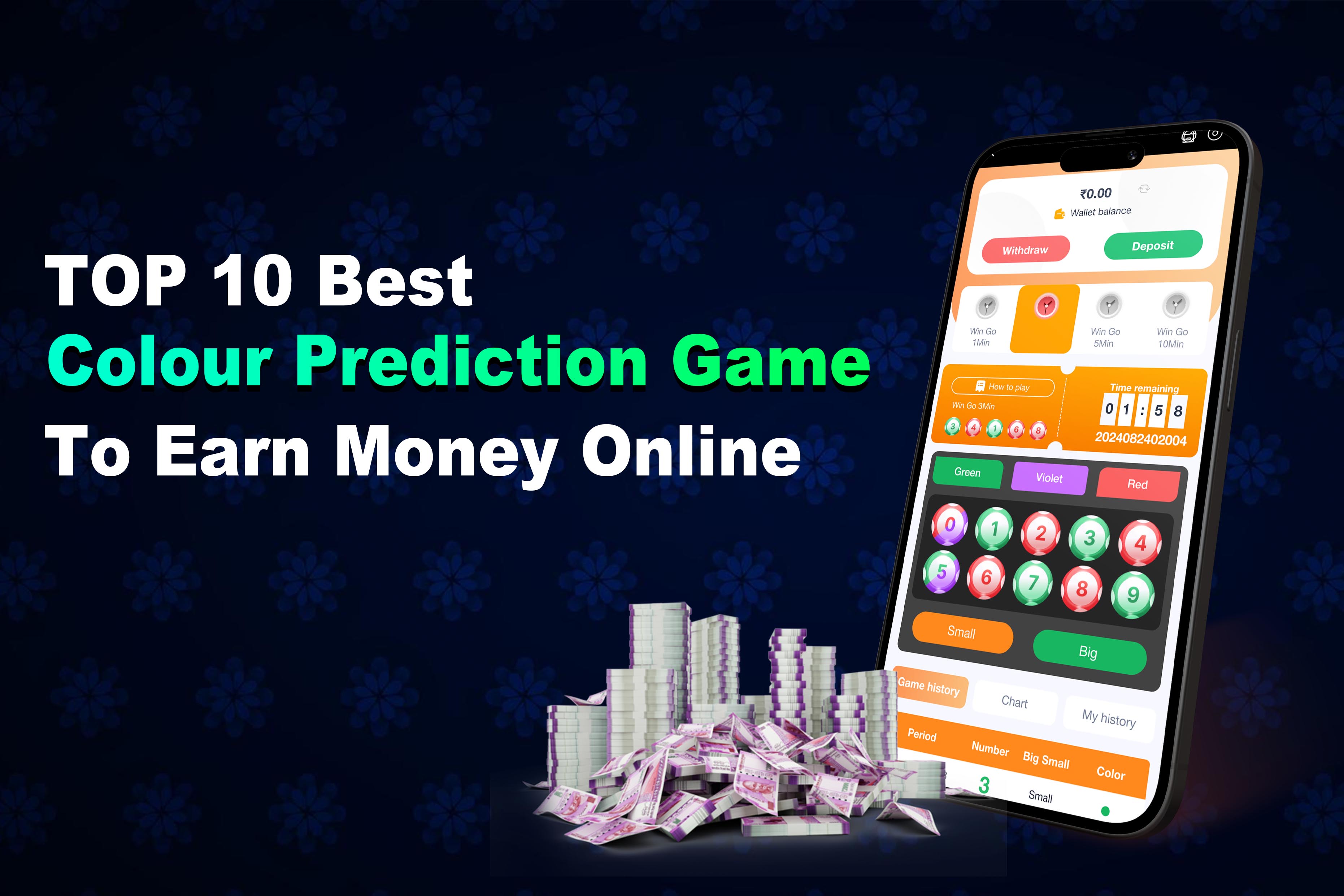 Top 10 Best Colour Prediction Game To Earn Money Online.