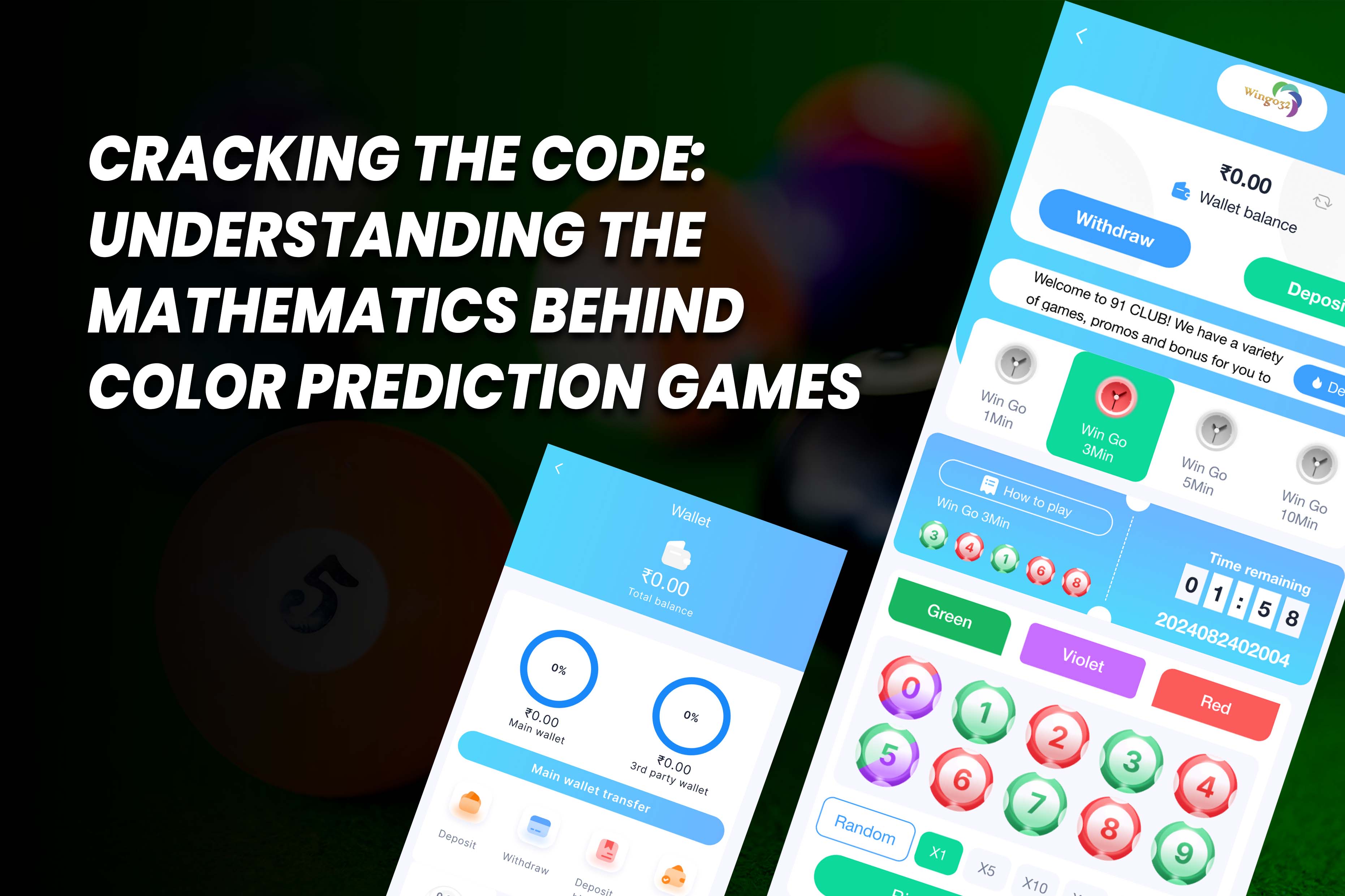 Cracking the Code: Understanding the Mathematics Behind Color Prediction Games.