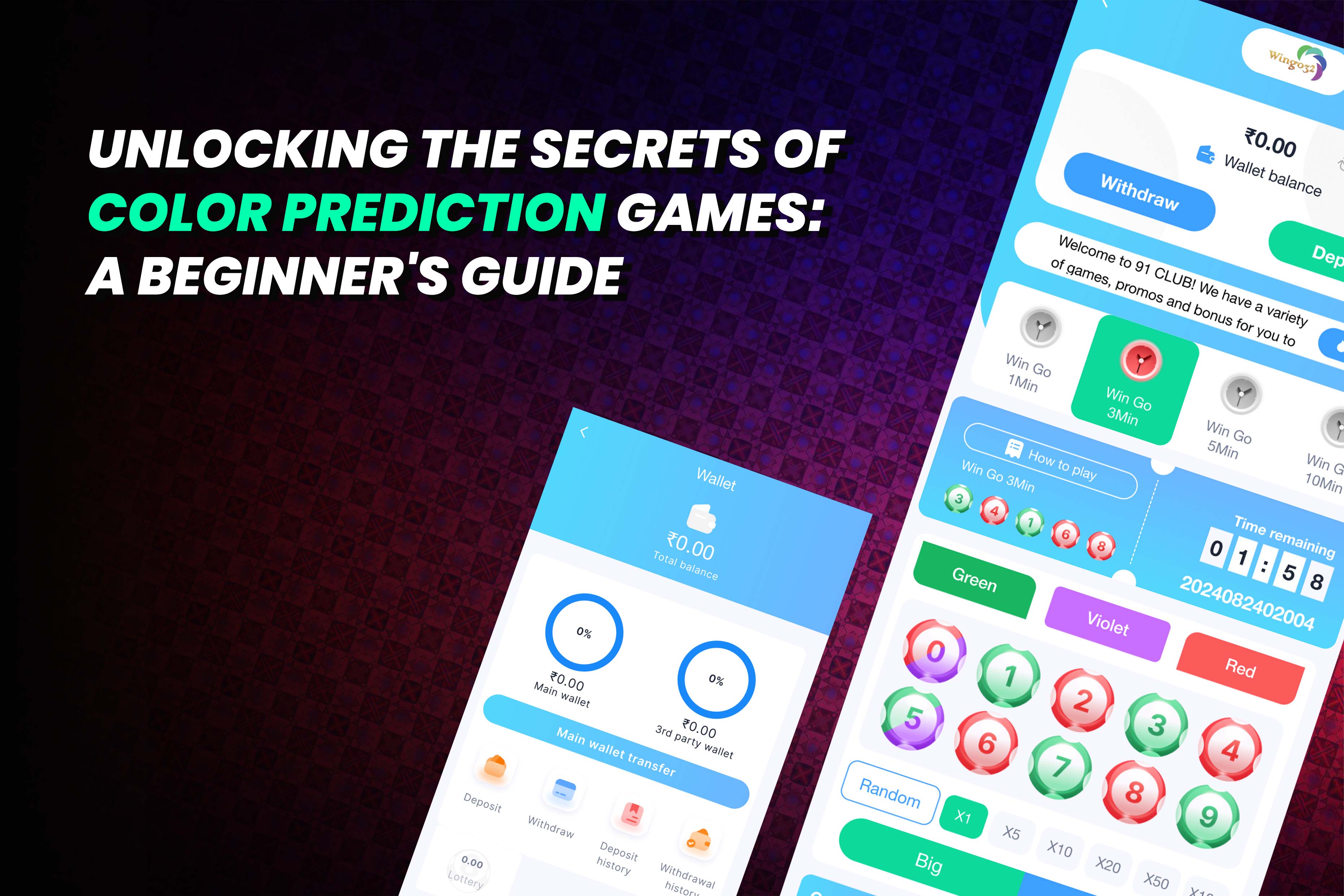 A Beginner's Guide of Color Prediction Games.